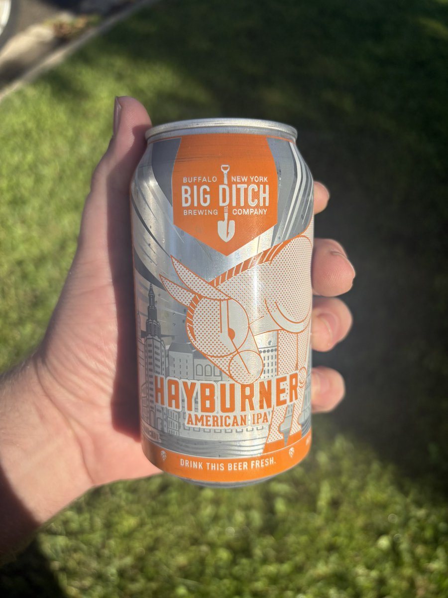 BuffaloEats's tweet photo. You can’t drink all day if you don’t start in the morning. 

Fuck it, 10AM Hayburner. Welcome back. https://t.co/RsUFvKbatT