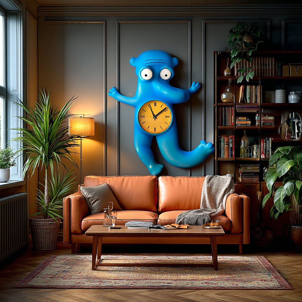 Who doesn't want the gambling spirit on their wall? 
I'll ape the Tokabu Watch from $IKEA