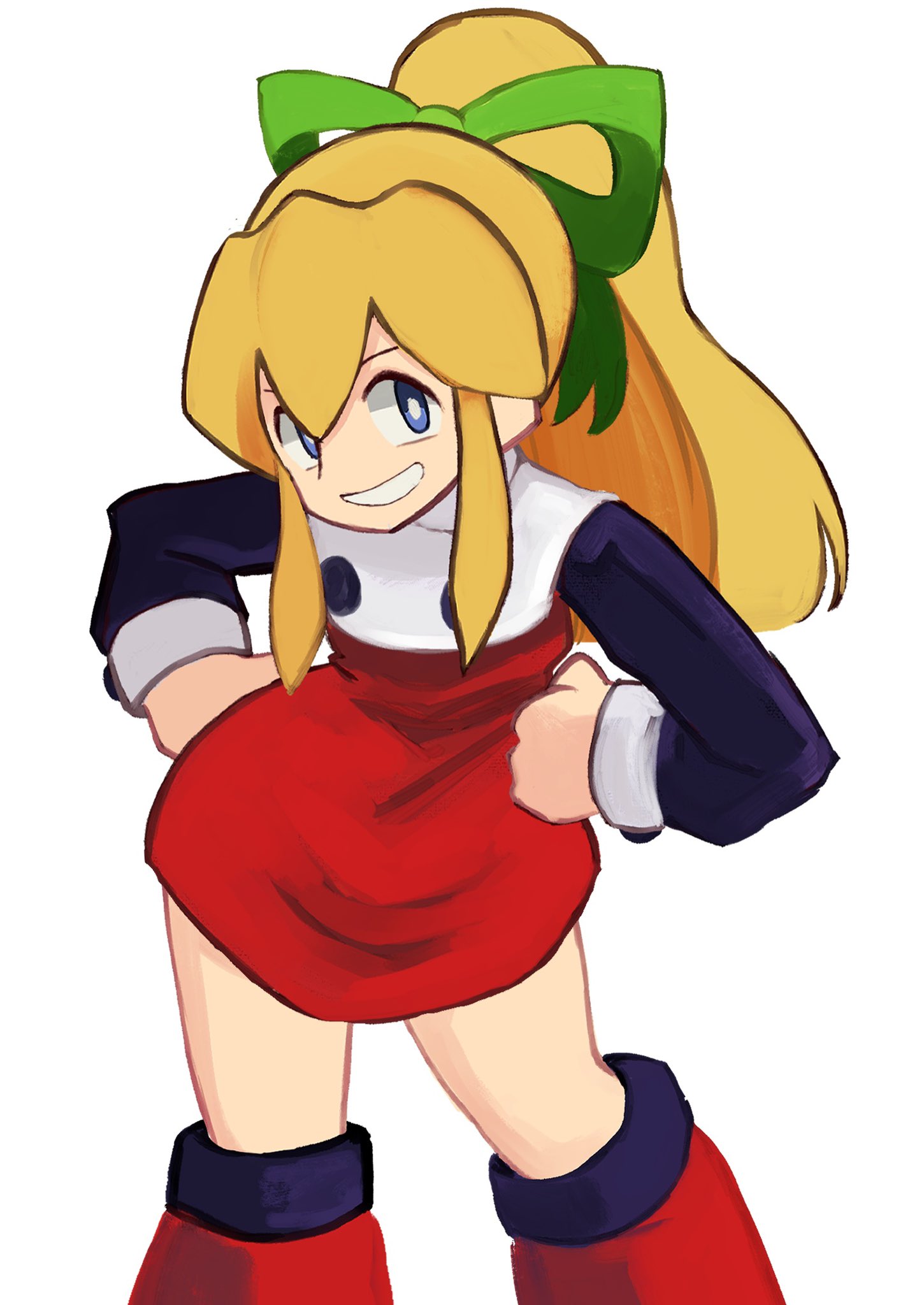 ロックマン ROLL-CHAN ROMHACK] Roll-chan 2 + Sliding and Charged Shot | ロール