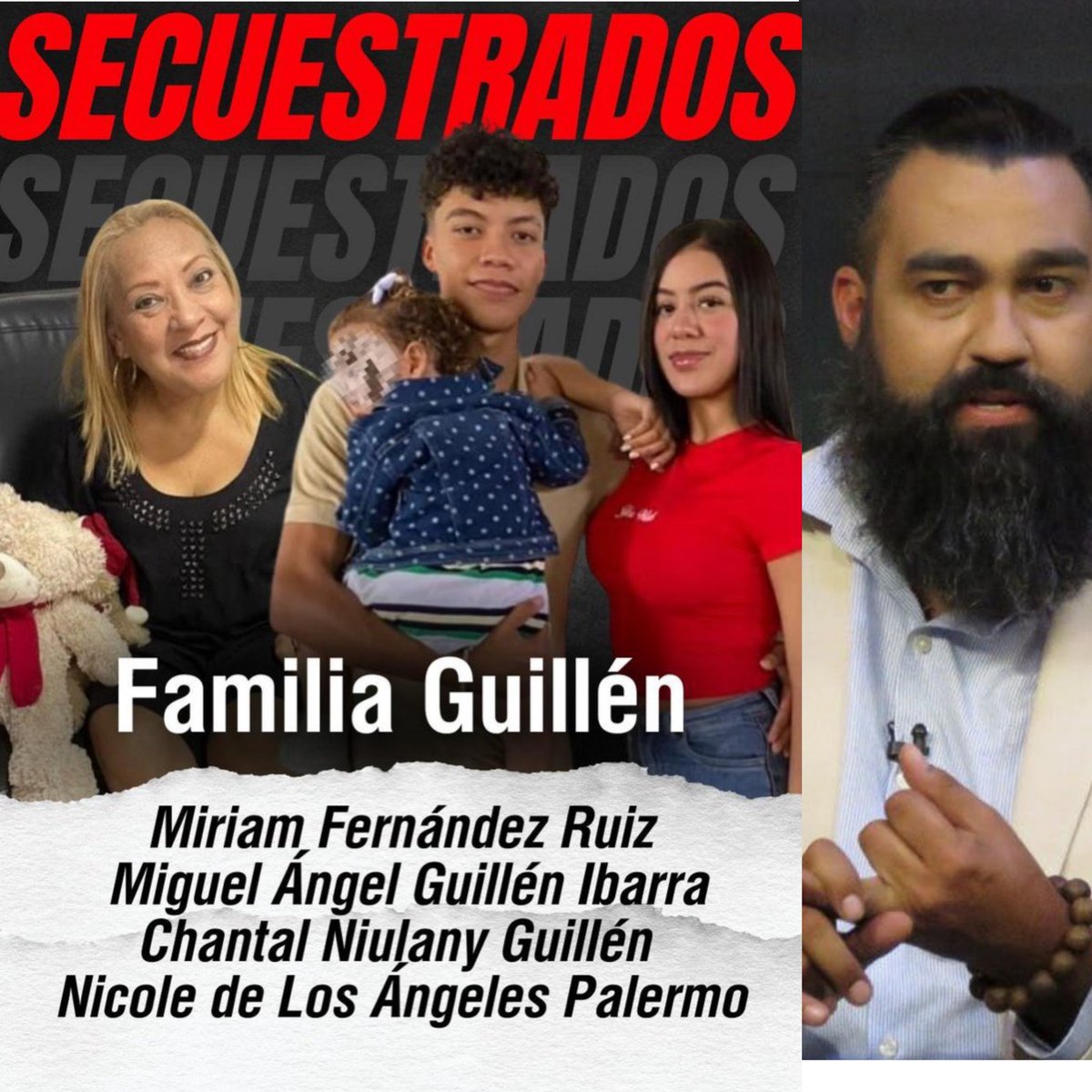 Javier Vivas Santana (@vivassantanaj_) on Twitter photo Dice el <a href="/RoiLopezRivas/">Roi Lopez Rivas</a> que la familia Guillén no ha sido secuestrada que eso es un "fake news*. Asegura que "todos son unos terroristas, golpistas y desestabilizadores". Además asegura que la niña de dos años es una "ideologizada de la derecha", palabras más o menos, todos los Dice el <a href="/RoiLopezRivas/">Roi Lopez Rivas</a> que la familia Guillén no ha sido secuestrada que eso es un "fake news*. Asegura que "todos son unos terroristas, golpistas y desestabilizadores". Además asegura que la niña de dos años es una "ideologizada de la derecha", palabras más o menos, todos los