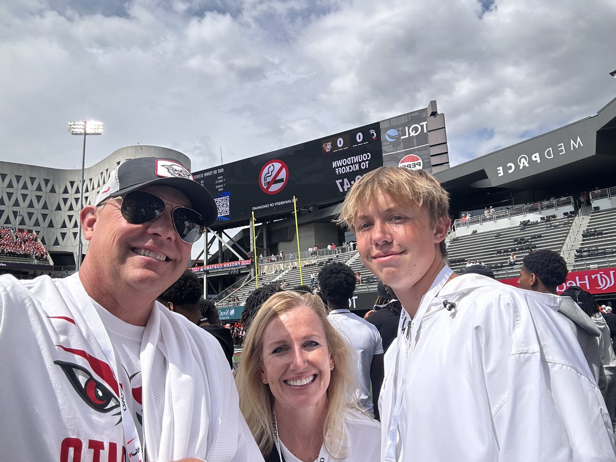 Colton Wagner (@coltonwags32) on Twitter photo Had an amazing visit to <a href="/GoBearcatsFB/">Cincinnati Football</a> Thank you <a href="/Coach_Cass/">Cass Simmons</a>. What a great game environment. <a href="/Longsnapper247/">Long Snapper 247</a> <a href="/KornblueKicking/">Brandon Kornblue</a> <a href="/Coach_Conner/">Tim Conner</a> <a href="/KohlsSnapping/">Kohl's Snapping Camps</a> <a href="/OhiosElite1/">Ohio’s Elite</a> <a href="/mickdwalker/">Mick Walker</a> <a href="/Birm/">Jeremy Birmingham</a> <a href="/kaleb_longhurst/">Kaleb Longhurst</a> <a href="/olibfb/">Olentangy Liberty Football Recruiting</a> <a href="/OlibFootball/">Liberty Football</a> <a href="/SteveHelwagen/">Steve Helwagen</a> Had an amazing visit to <a href="/GoBearcatsFB/">Cincinnati Football</a> Thank you <a href="/Coach_Cass/">Cass Simmons</a>. What a great game environment. <a href="/Longsnapper247/">Long Snapper 247</a> <a href="/KornblueKicking/">Brandon Kornblue</a> <a href="/Coach_Conner/">Tim Conner</a> <a href="/KohlsSnapping/">Kohl's Snapping Camps</a> <a href="/OhiosElite1/">Ohio’s Elite</a> <a href="/mickdwalker/">Mick Walker</a> <a href="/Birm/">Jeremy Birmingham</a> <a href="/kaleb_longhurst/">Kaleb Longhurst</a> <a href="/olibfb/">Olentangy Liberty Football Recruiting</a> <a href="/OlibFootball/">Liberty Football</a> <a href="/SteveHelwagen/">Steve Helwagen</a>