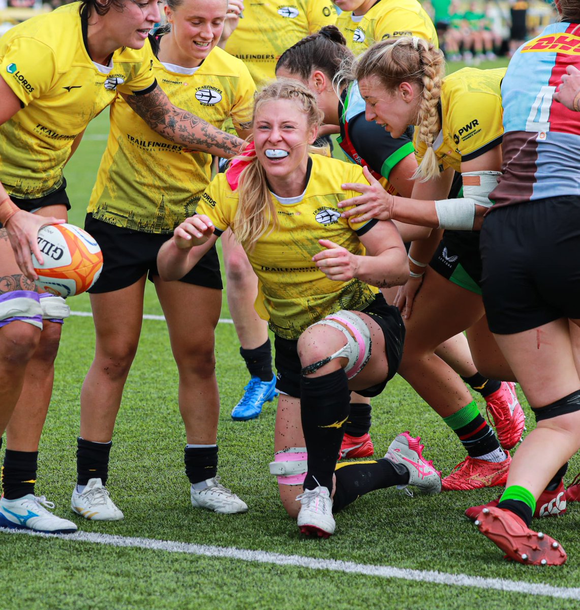 Charlie's on the scoresheet! 🤩

#HARvTFW | #FollowTheTrail 💚