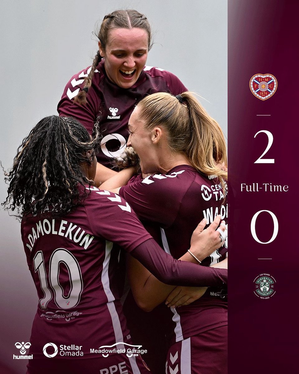 heartswomenfc's tweet image. Three points for the Jambos as the Capital Cup stays in Gorgie 🇱🇻