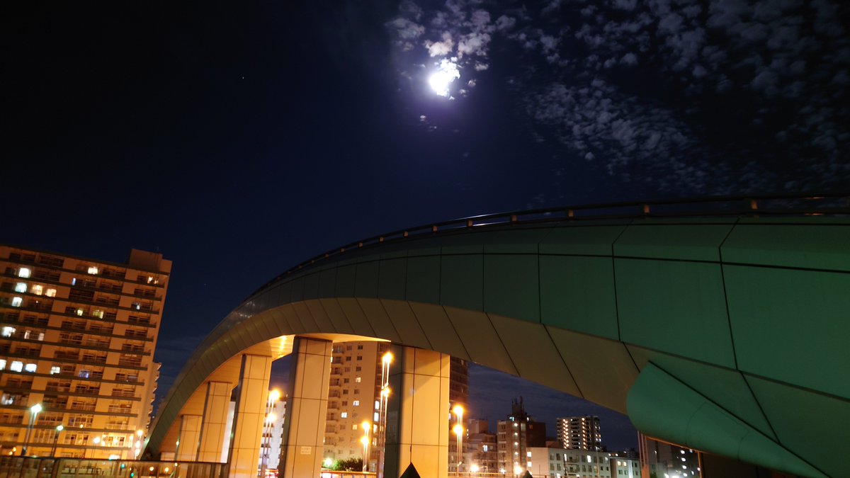 綺麗な満月🌕 ということで年に一度のマックDay。今年はまだ一度もグルメバーガーも食べてなかったので今年初のハンバーガーだ。文字通り月見ながら月見をいただきます🌛