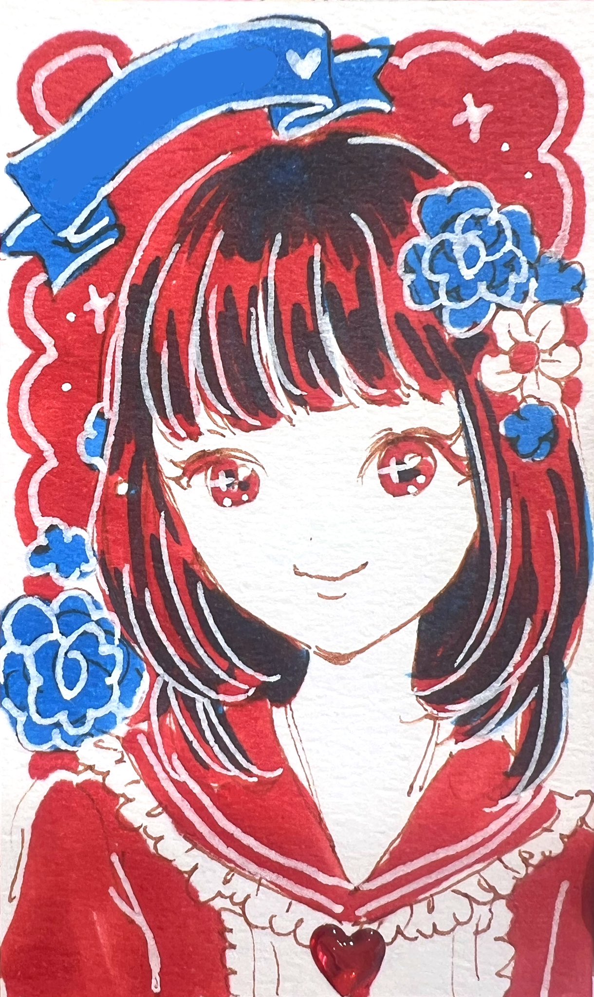 ちか似顔絵 ちいりおちゃんねる #りおなちゃん 描いてみた😊♥️ @riona3710