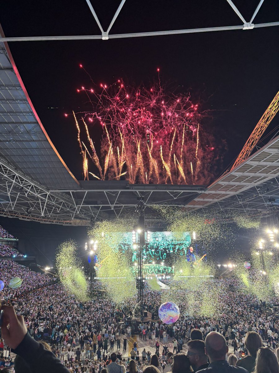 Saturday 6th Sept 2025 <a href="/coldplay/">Coldplay</a> still on a high 🥰 #ColdplayWembley #coldplay2025 #ColdplayLondon