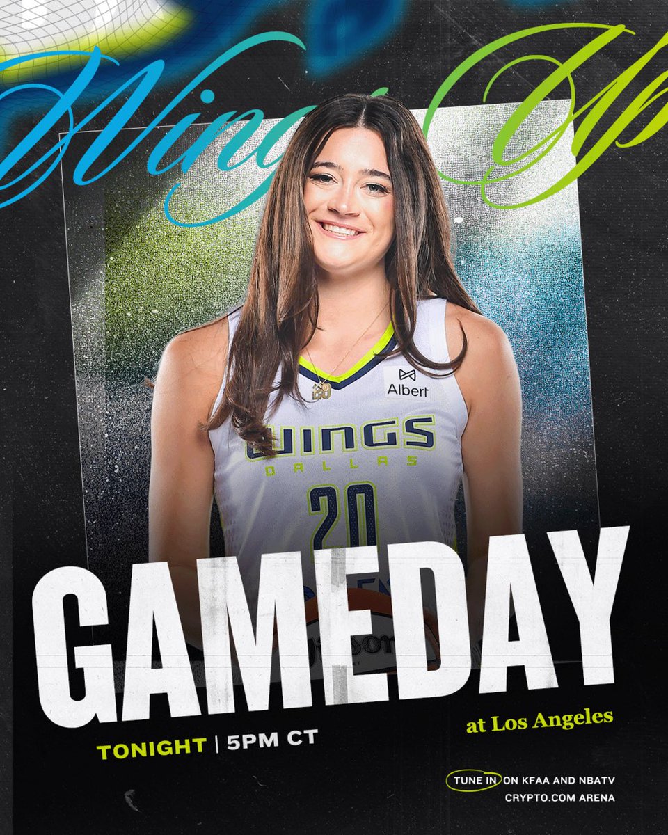 Buckets for dinner 🥘 ⏰ Tonight at 5pm CT 🏀 vs @LASparks 📺 KFAA & @NBATV