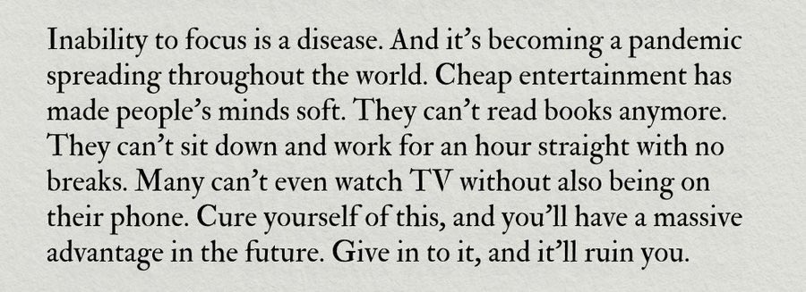 Bhaya's tweet image. We blame the inability to focus on #ADHD, a condition of the “unfortunate few.”
But what if it isn’t rare at all - what if it’s a silent pandemic, woven into more lives than we care to admit? And, one of the cures simpler than we think?

#AttentionDeficitHyperactivityDisorder