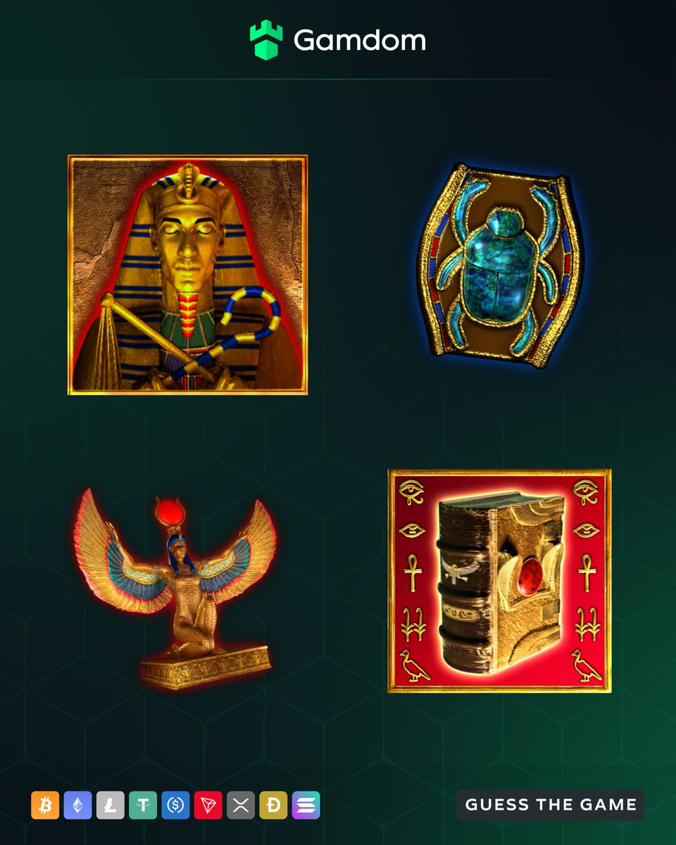 Which slot do you think these symbols are from? 🤔

Guess below with your userID and win exclusive spins! 🎁

💚 + 🔁