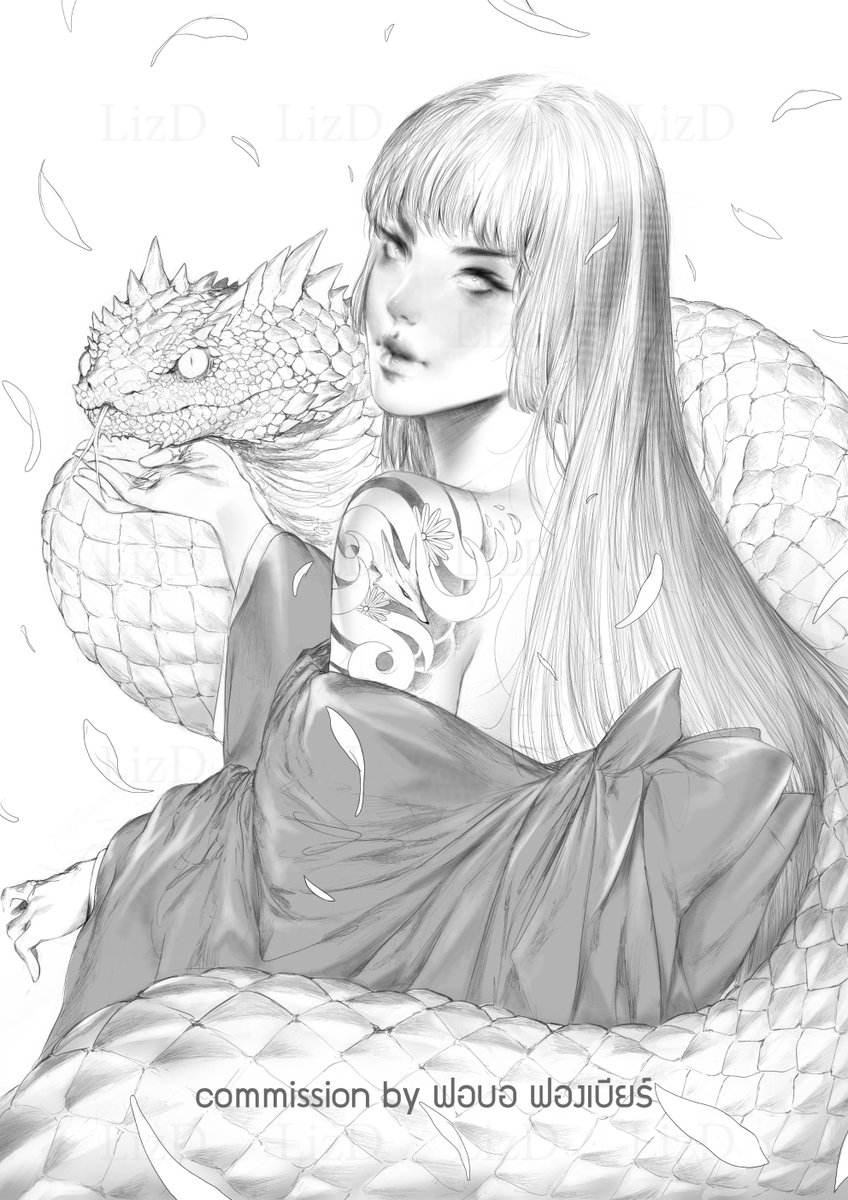 Some old commission 
#Fanart #art #commissionTH #Commission