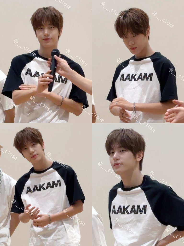 0831✦.*
名前カンペ読む感じで睨まないで爆笑爆笑