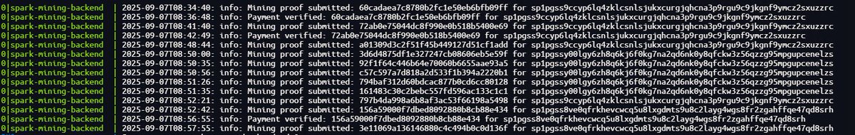 SPARK CPU MINING tweet media