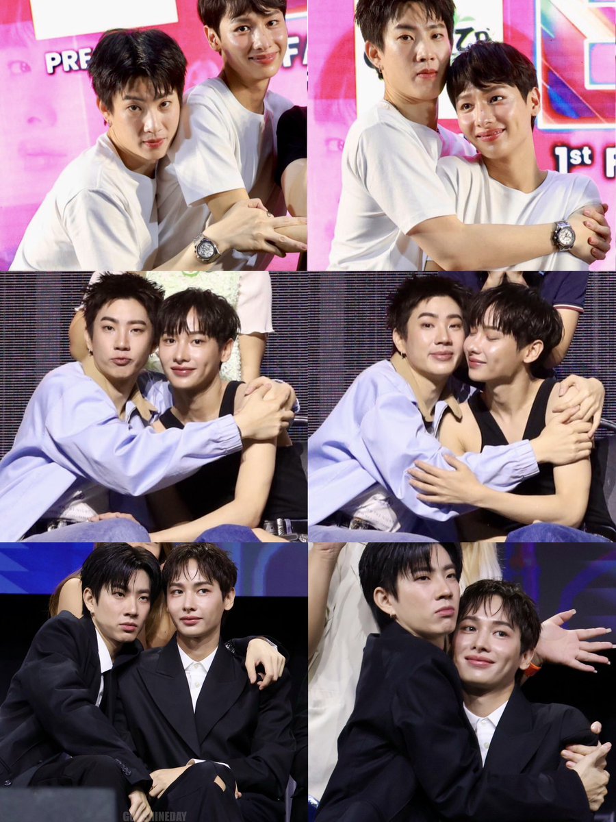 jumpapol's tweet image. off hugging gun so tight has officially become a pebaca photo benefit tradition

OFFGUN PEBACA IN SG
#PEBACAconcertSingapore