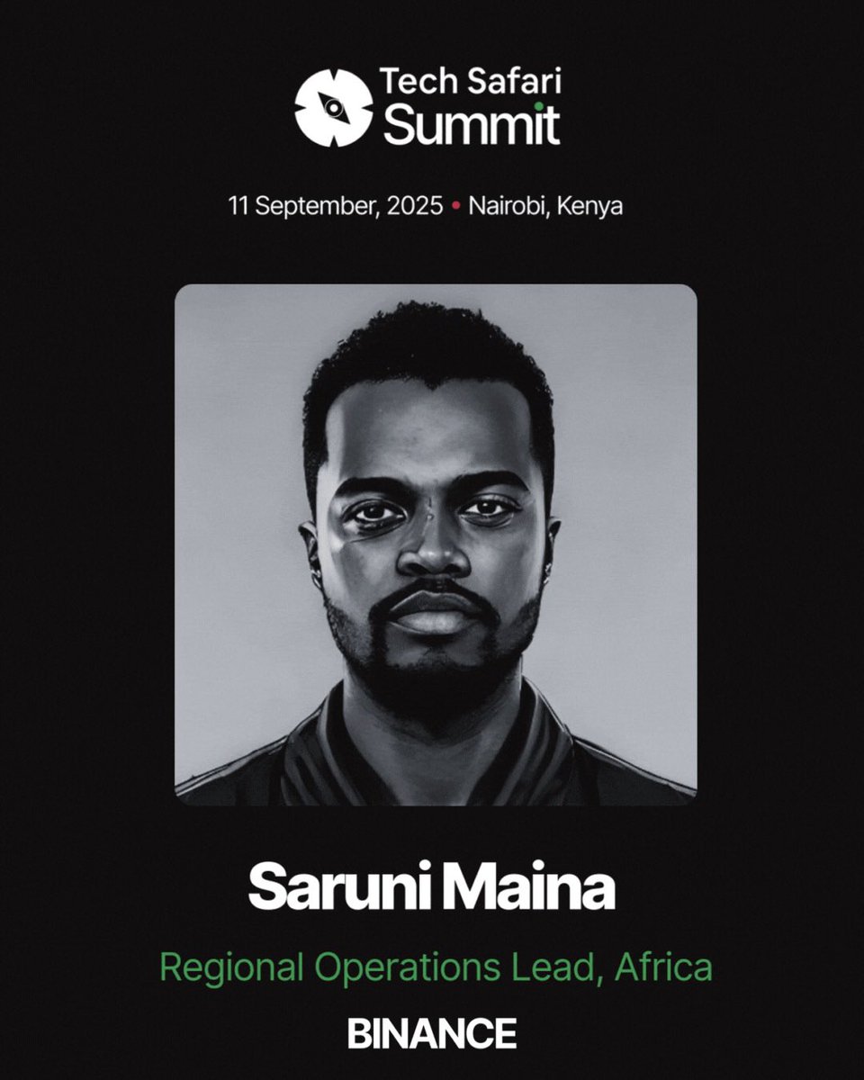 Fintech Sage (@sarunibm) on Twitter photo Thrilled to be speaking at the <a href="/techsafarihq/">Tech Safari</a> Summit in Nairobi!
On Thursday the summit will bring together a curated group of expansion leaders focused on one question: how to meaningfully scale across Africa.
If you want to join me, apply to attend: techsafarisummit.com Thrilled to be speaking at the <a href="/techsafarihq/">Tech Safari</a> Summit in Nairobi!
On Thursday the summit will bring together a curated group of expansion leaders focused on one question: how to meaningfully scale across Africa.
If you want to join me, apply to attend: techsafarisummit.com