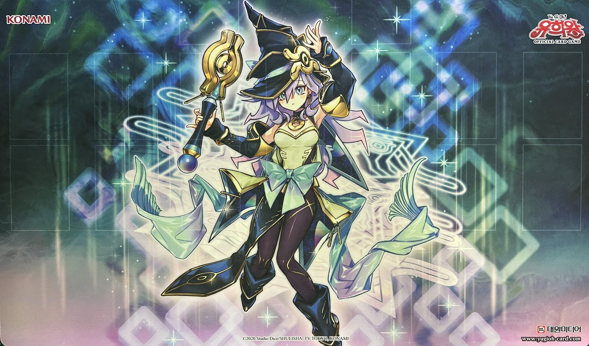 『ユーゴ＆クリスタルクリアウィング・シンクロ・ドラゴン』 プレイマット 未開封品】ユーゴ/クリスタルクリアウィングシンクロドラゴン