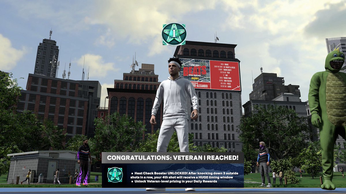First Veteran 1 in the world on #NBA2K26