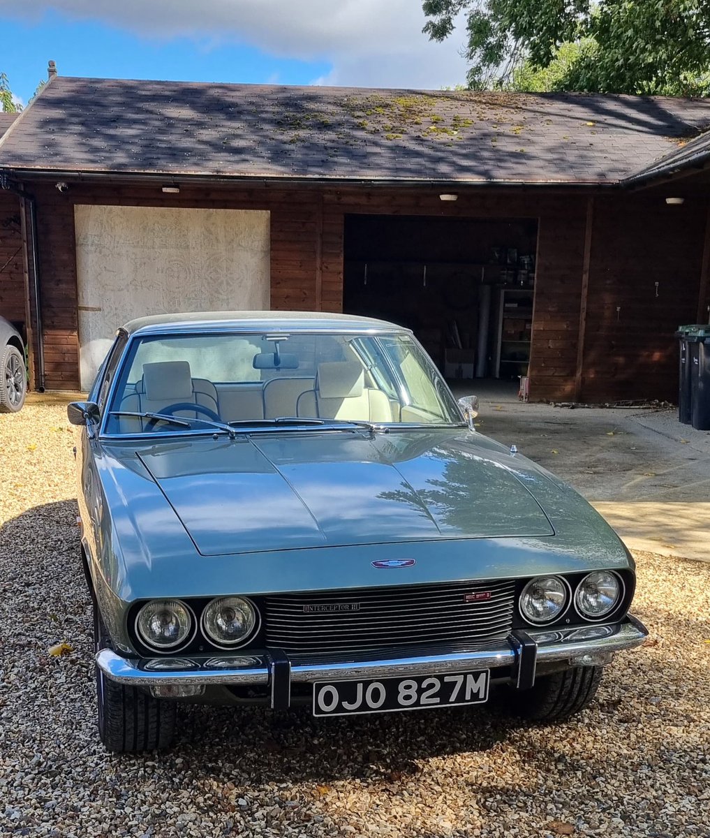 elecclassiccars's tweet photo. The 1st of 4 cars we’ll have on our stand at @goodwoodrevival next weekend has been picked up. Which other 3 cars would you most like to see on the stand? ⚡️😍👌 #jenseninterceptor https://t.co/PvPihWDlBX