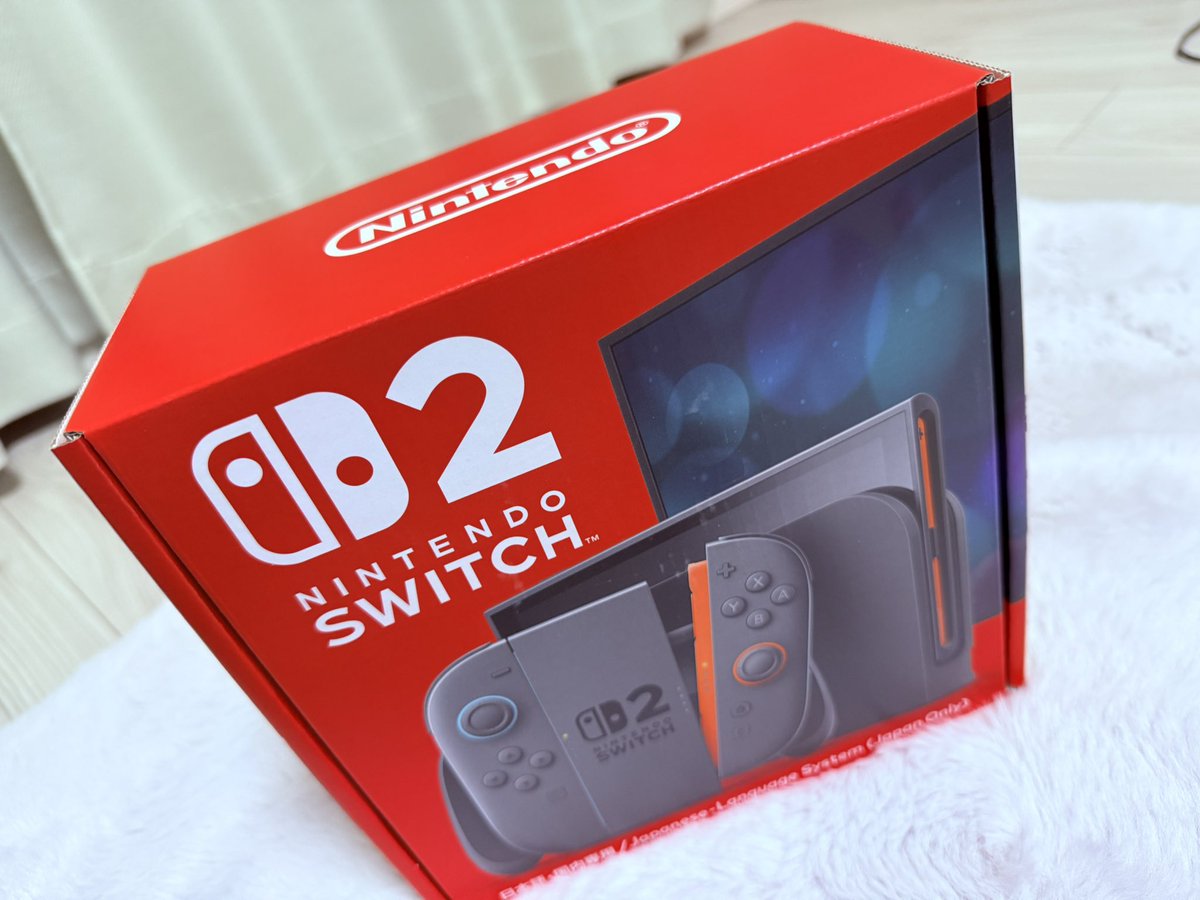 NiCOL_SA's tweet photo. Switch2届いたけど古戦場なのでガマンしますね！！！団長！！！！😭 https://t.co/wfQn6D2W1e
