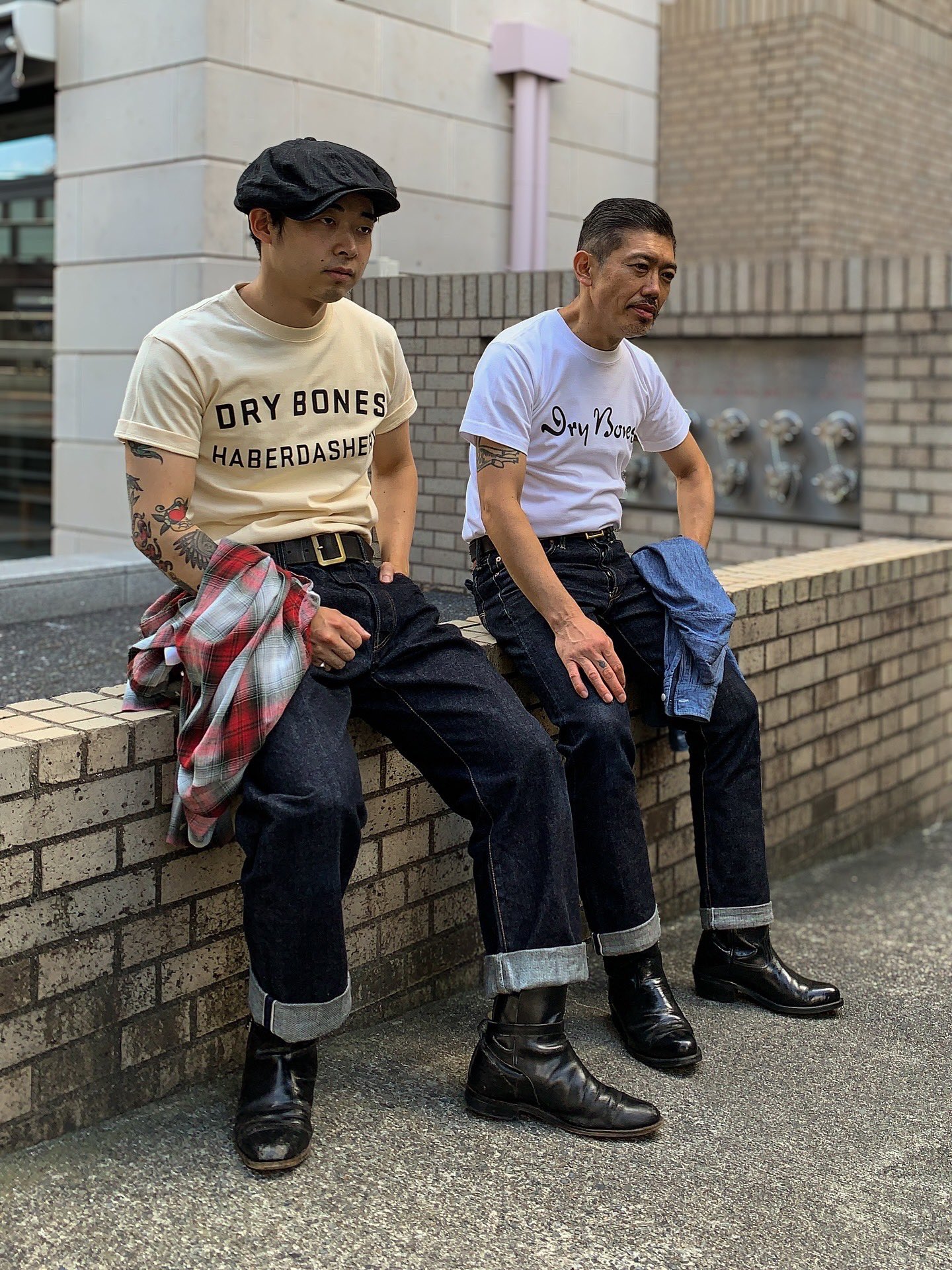 Dry bones/ドライボーンズ　3H Splash stole ストール Dry Bones ドライボーンズ | 公式オンラインストア – Dry Bones