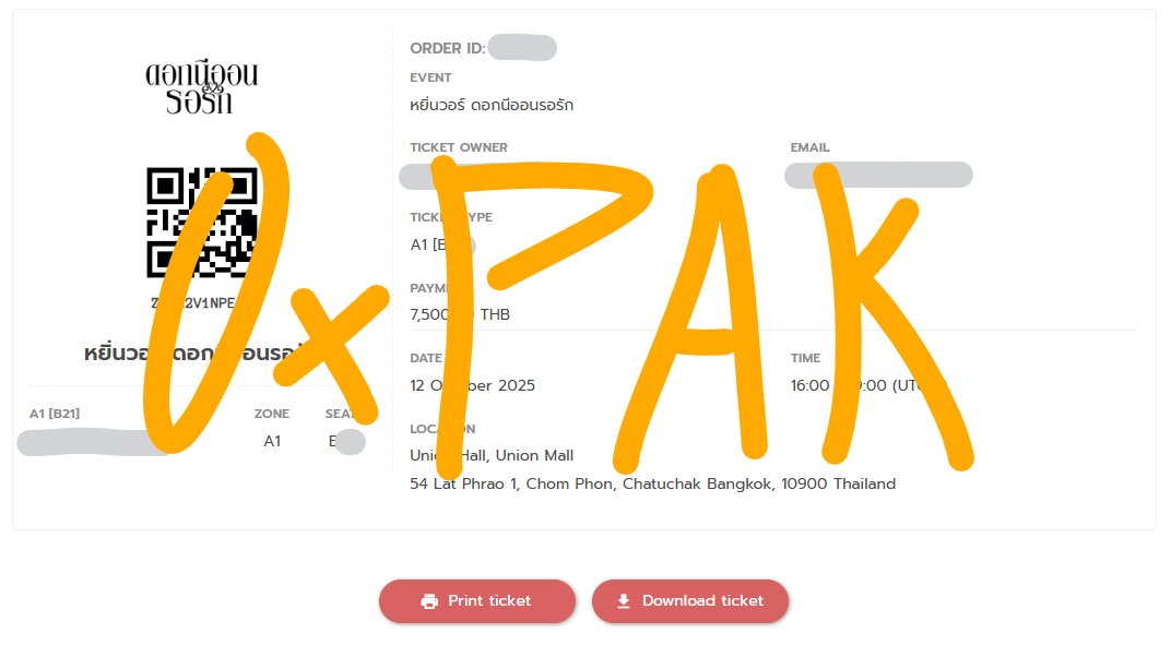 0xPak_'s tweet photo. รับกดโซน 7500 รอบเก็บตก ใครยังไม่ได้บัตรทักได้เลยครับ เดี๋ยวทางร้านจัดการให้ 🎟️

#ดอกนีออนรอรัก https://t.co/ri7HCbOGBf