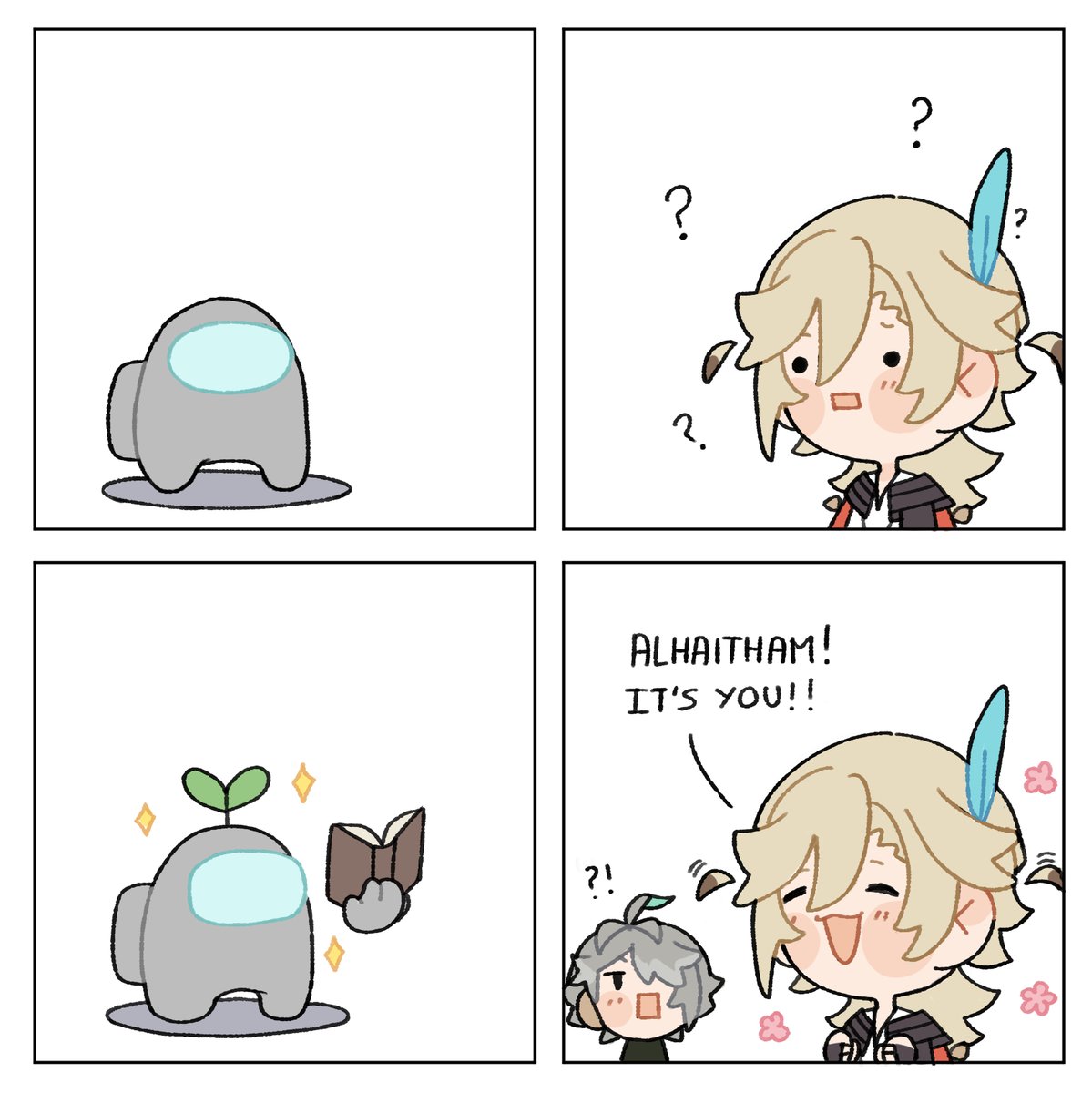 Is he really Alhaitham or...
#GenshinXAmongUs #ItStartsInNodKrai