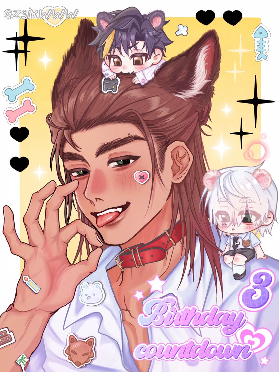 "Just three more days."Author：Zsirwww
<a href="/igingogi/">이긴고기</a>
#slammerdogs #교도소의개들