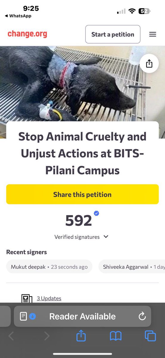 IUFAR2023's tweet photo. False Post Sir

1. There has not been a single instance of dog bite ever on any BITS Campus

2. Rather 8 BITS students have died on campus in the past8Years

🙏WhenIs @bitspilaniindia releasing 94 SterilizedCommunityDogs FORCEFULLY&amp;ILLEGALY CONFINEDinYourUnauthorized Shelter https://t.co/6A95DROdCG