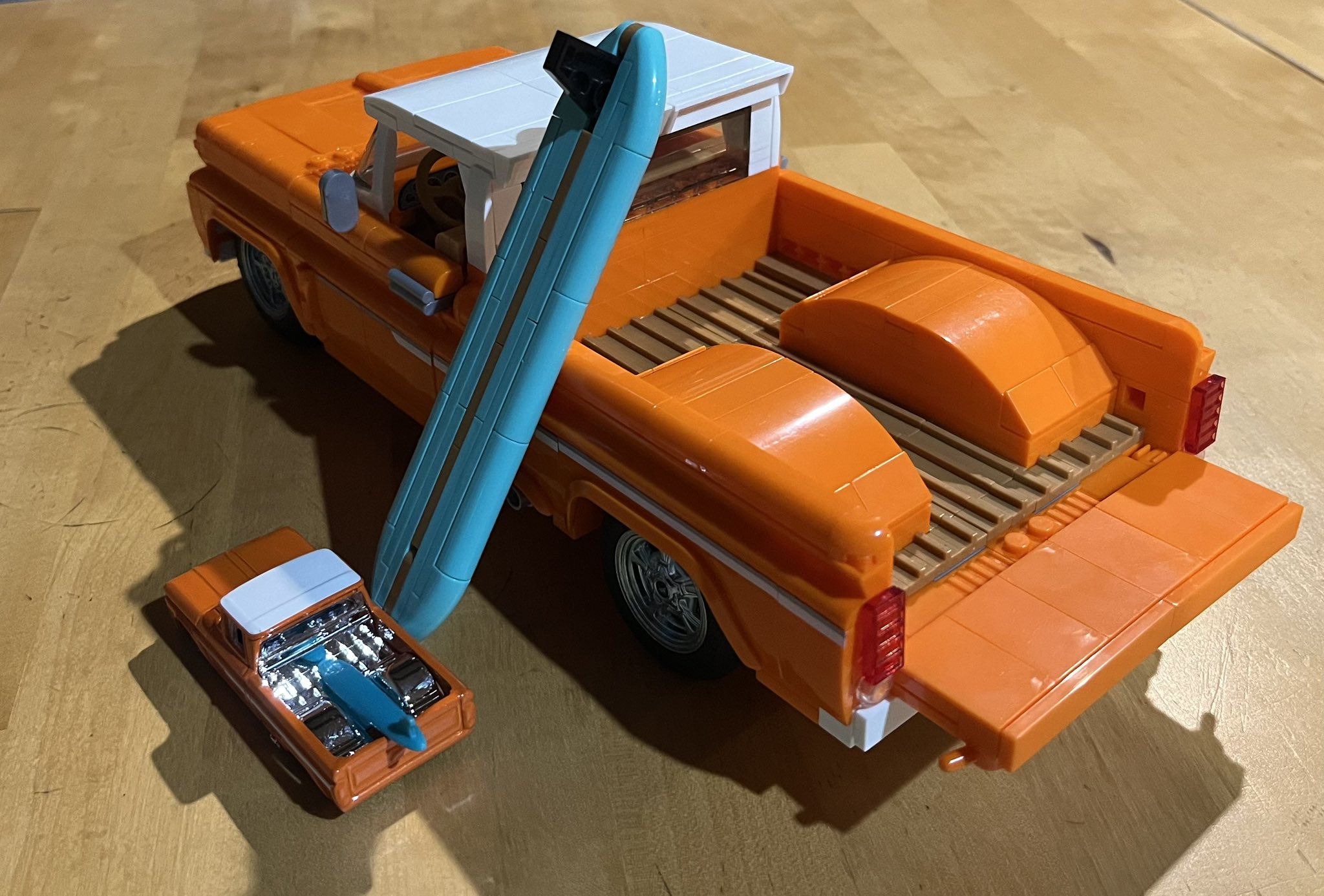 ブリックショップ ホットウィール カスタム ’62 シェビー ピックアップ ブリックショップ ホットウィール カスタム 62 シェビー