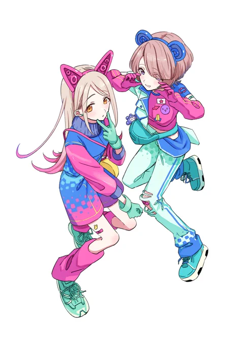 ミラクルナナウの衣装かわいいねえ #学マス #有村麻央 #篠澤広