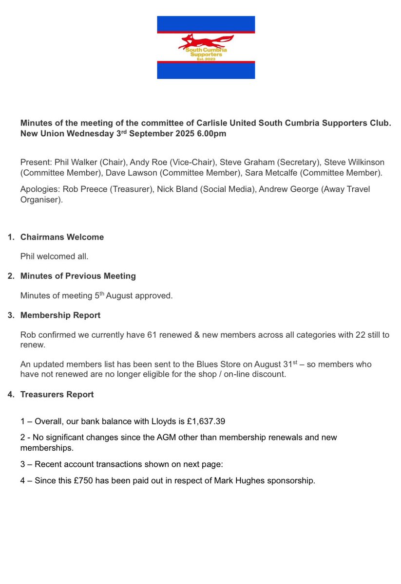 CUFCSC23's tweet image. ⬇️COMMITTEE MEETING MINUTES⬇️ #cufc