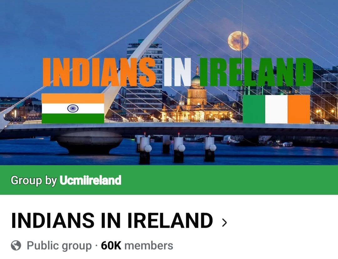 ⚠️India is approximately 47 times the size of Ireland. So, what's the story with the half of India moving here? An average of 500 a week are coming here!!⚠️

Now I make no apologies for what I am about to say. 
*I don't care if they are legal here.
*I don't care if they are the
