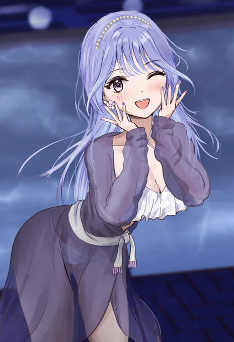 今年の水着も最高でした #シャニマス #鈴木羽那