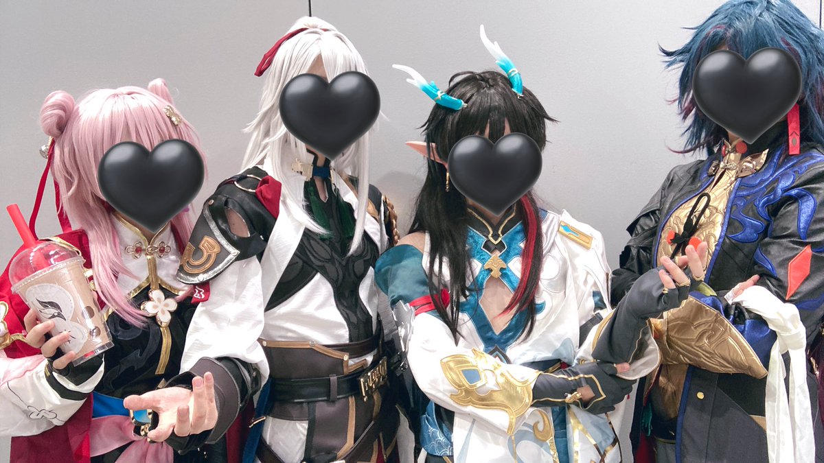 羅浮組〜〜🎶身長差よすぎた😎🤟
 #仙コミ