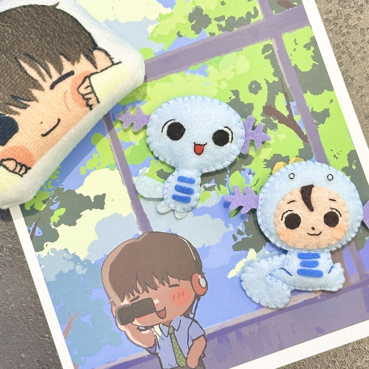 …..🩵🧡#붐이의_방학숙제