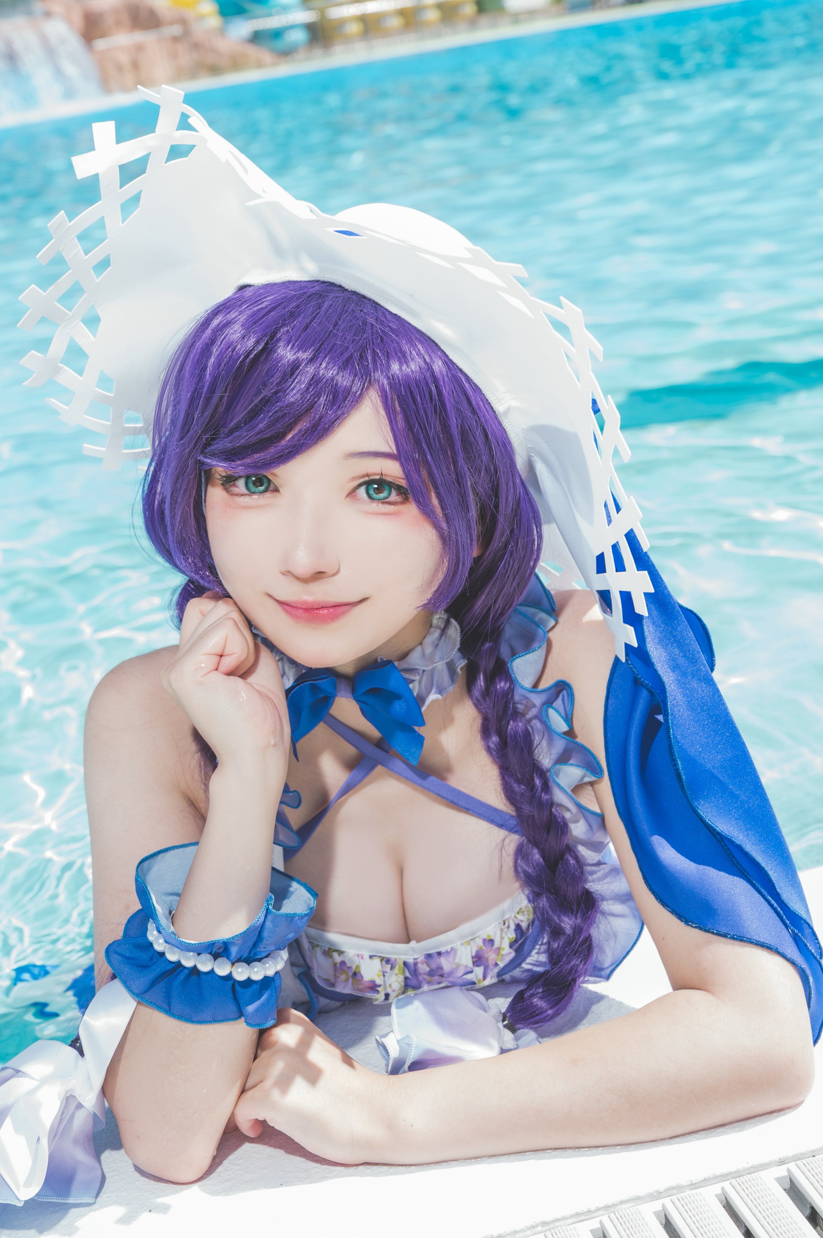 ラブライブ 東條希 くじ引き堂 水着 コスプレ ラブライブ！ くじ引き堂 東條希 コスプレ衣装 μ's 水着 - Costowns