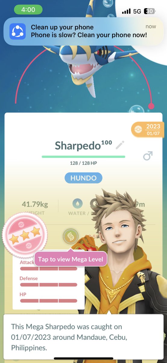 itsmarjofficial's tweet image. Yayyyy mega sharpedo ❤️

#PokemonGo #sharpedo #mega #raidday