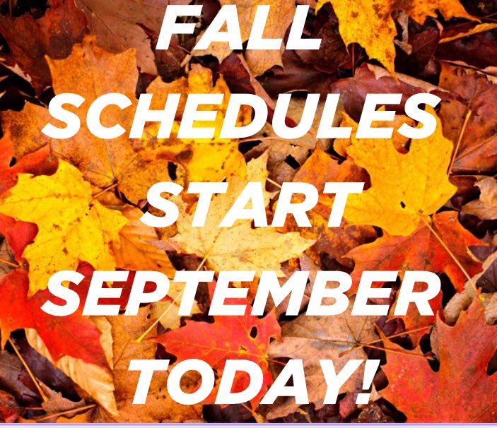 #NICEALERT 

Our new Fall Schedules go into effect today.

We have made slight frequency adjustments based on anticipated increases in fall traffic, back to school congestion, 
 and changes in fall ridership patterns

for full schedule details visit 
nicebus.com/Passenger-Info…
