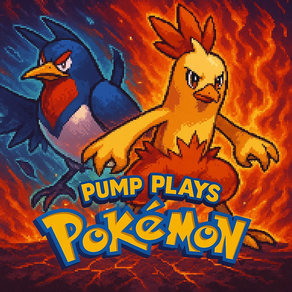 Pump Plays Pokemon! tweet media