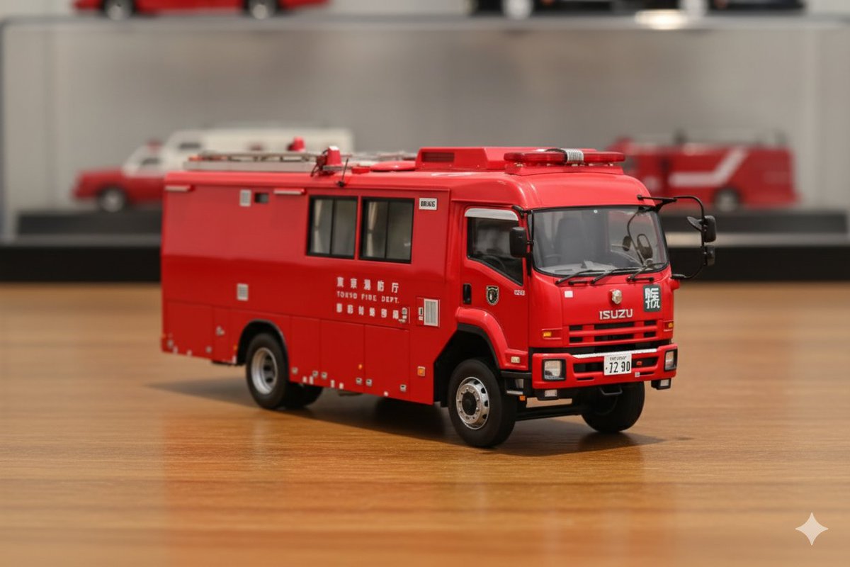 Jonathan様 リクエスト 確認用 消防トラック ミニカー Jonathan様