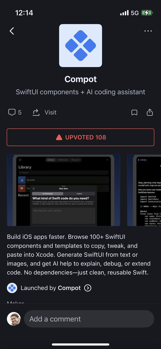 I was hoping for a few votes, got more than 100, thank you all! 🙏
