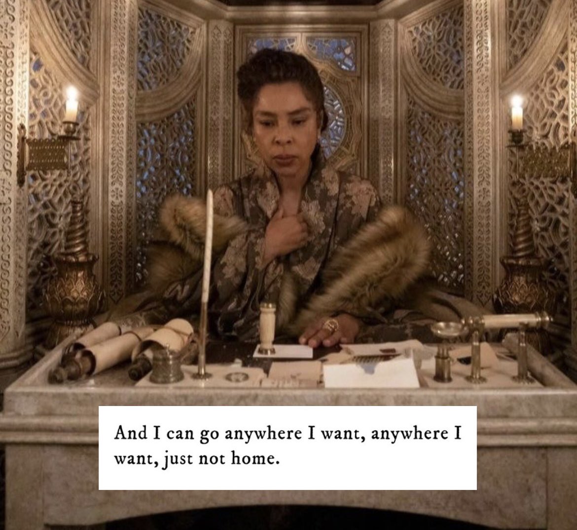 My girl wanted to travel the world and be with her wife 
#TheWheelofTime #SaveWOT