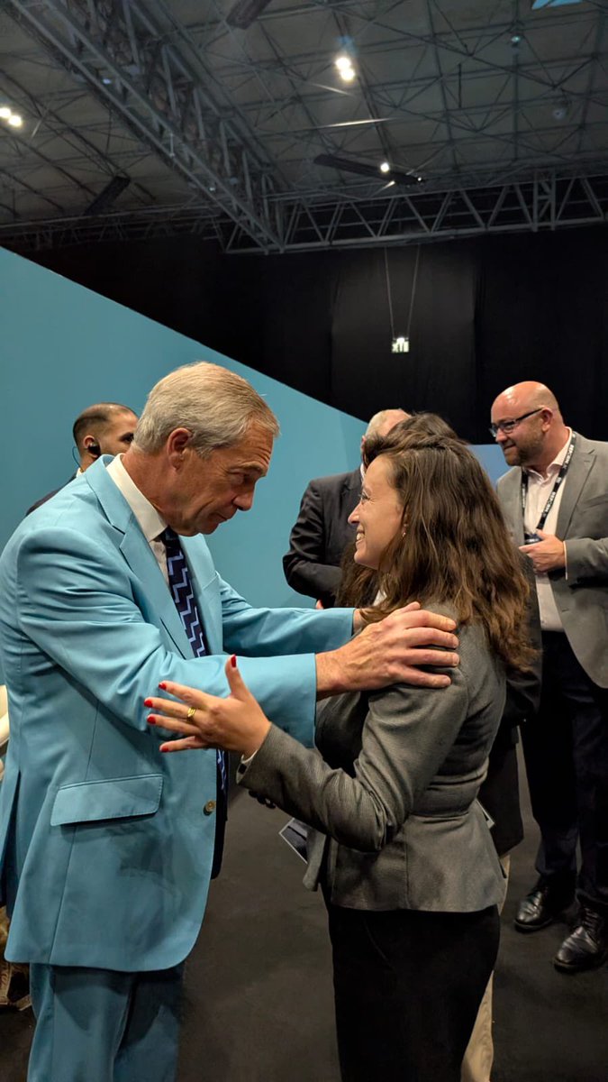 Daniela Grudsky๐๏ธ (@danielagrudsky) on Twitter photo Had valuable discussions at the <a href="/reformparty_uk/">Reform UK</a> conference with <a href="/Nigel_Farage/">Nigel Farage MP</a>, <a href="/TiceRichard/">Richard Tice MP ๐ฌ๐ง</a>, <a href="/SarahForRuncorn/">Sarah Pochin MP</a>, <a href="/LeeAndersonMP_/">Lee Anderson MP</a> and <a href="/andreajenkyns/">Dame Andrea Jenkyns DBE ๐ฌ๐ง</a>.
Grateful for their support in amplifying the call to put pressure on Hamas, in standing firm against terrorism, and in supporting Had valuable discussions at the <a href="/reformparty_uk/">Reform UK</a> conference with <a href="/Nigel_Farage/">Nigel Farage MP</a>, <a href="/TiceRichard/">Richard Tice MP ๐ฌ๐ง</a>, <a href="/SarahForRuncorn/">Sarah Pochin MP</a>, <a href="/LeeAndersonMP_/">Lee Anderson MP</a> and <a href="/andreajenkyns/">Dame Andrea Jenkyns DBE ๐ฌ๐ง</a>.
Grateful for their support in amplifying the call to put pressure on Hamas, in standing firm against terrorism, and in supporting