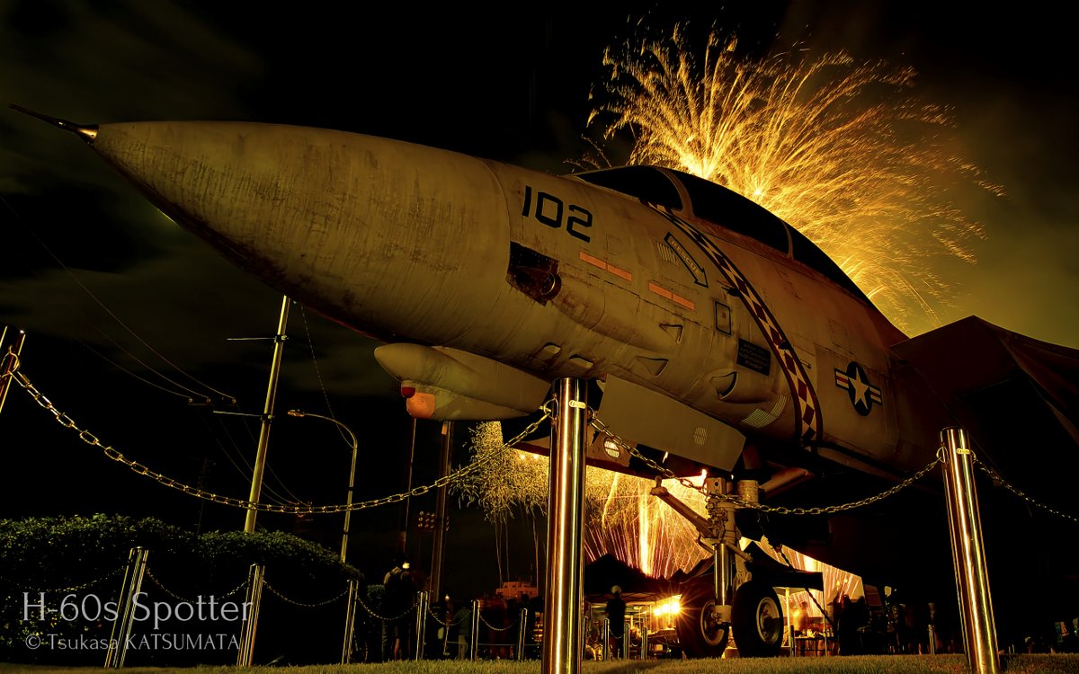 PHG_artworks's tweet photo. F-14A w/ Fireworks
NAF Atsugi, Japan, 06/Sep/2025
#f14 #f14a #tomcat #fireworks #usn #gateguard #nafatsugi #aircraftspotter #avgeek #aviationphotography https://t.co/D99xg0Msf0