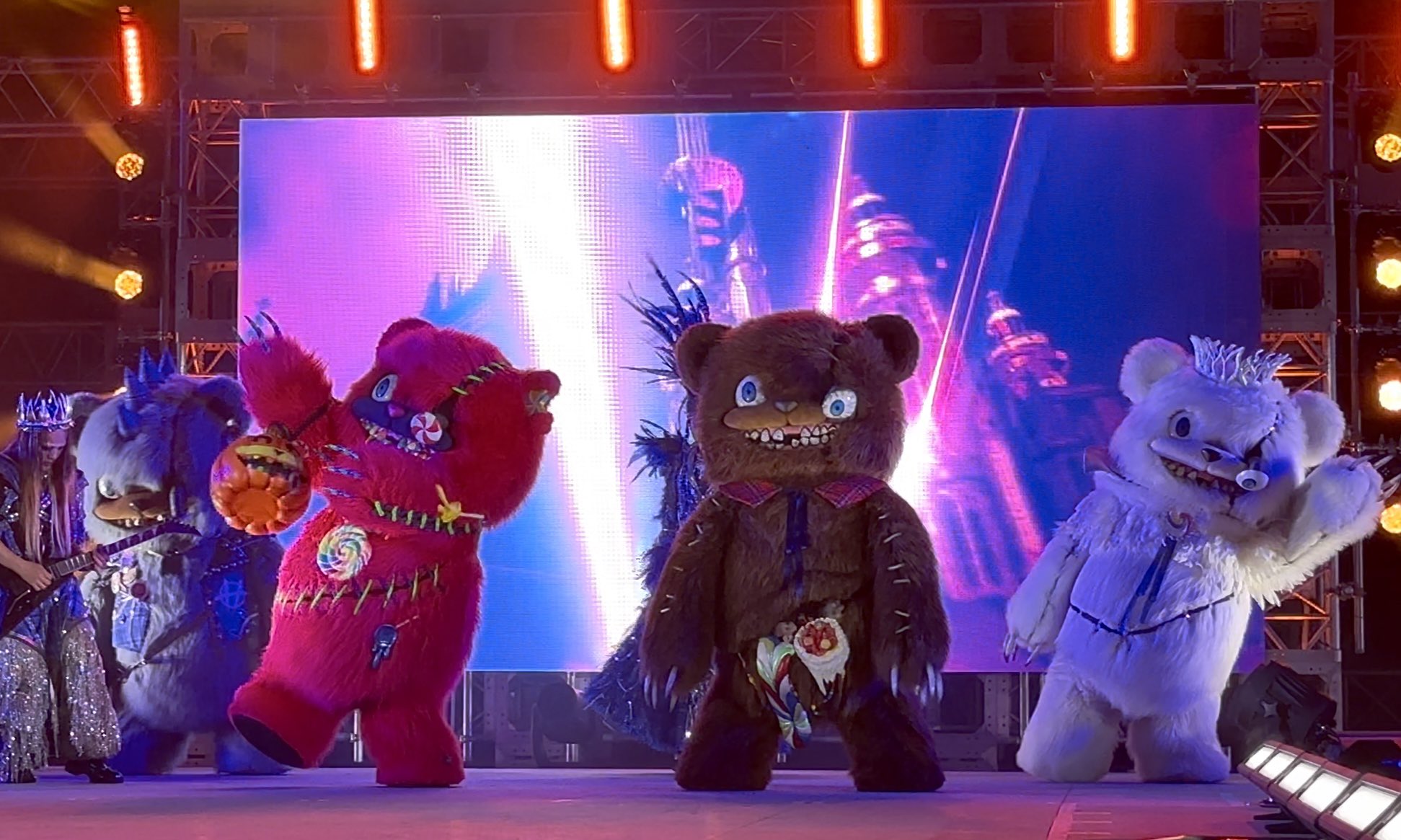 ハミクマパンク ハミクマキャンディ ぬいぐるみ USJ発の