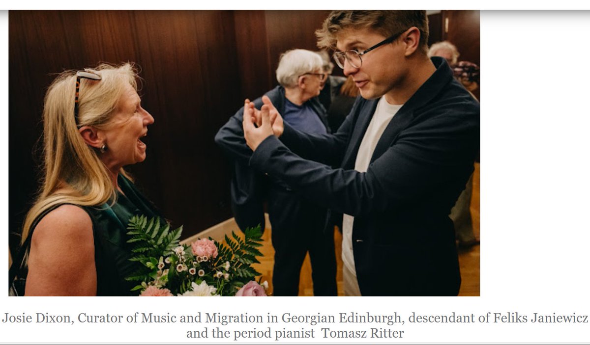 Felix Yaniewicz (@yaniewicz) on Twitter photo Thrilling to hear 4 wonderful #Yaniewicz concerto performances in Warsaw #chopinandhiseurope2025 inc Sebastian Gottschick's 🎹transcription of A major 🎻concerto, played by Tomasz Ritter, after the violin original <a href="/ConcertoKoeln/">Concerto Köln</a> & Evgeny Sviridov. Thrilling to hear 4 wonderful #Yaniewicz concerto performances in Warsaw #chopinandhiseurope2025 inc Sebastian Gottschick's 🎹transcription of A major 🎻concerto, played by Tomasz Ritter, after the violin original <a href="/ConcertoKoeln/">Concerto Köln</a> & Evgeny Sviridov.