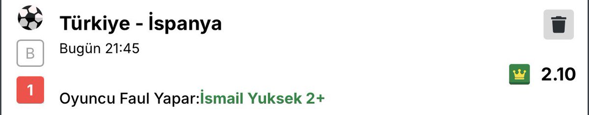 Güven yüksek oran düşmeden alabilirsiniz