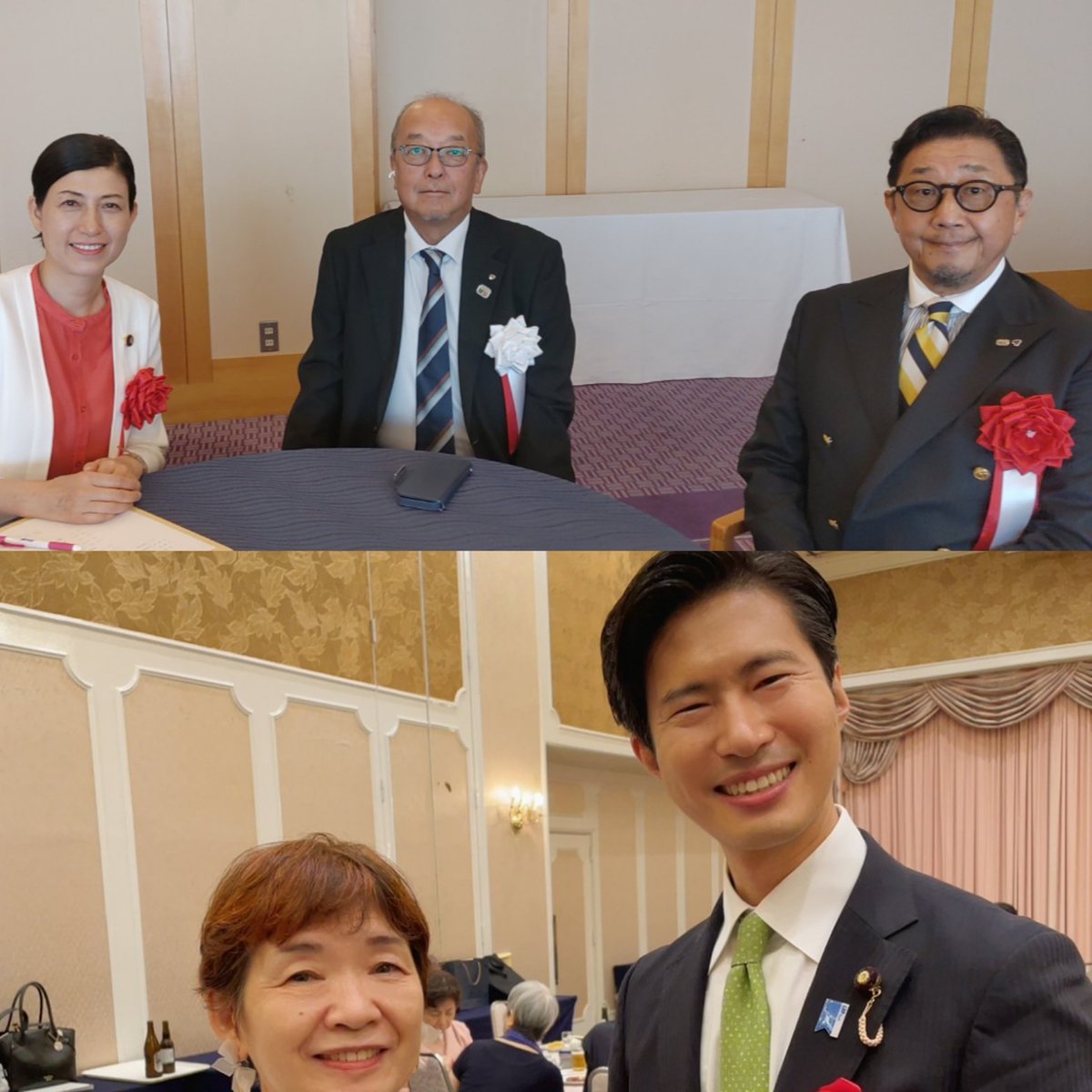 okayakuren's tweet image. 岡山県薬剤師会会員総会にて
#本田あきこ
#神谷まさゆき