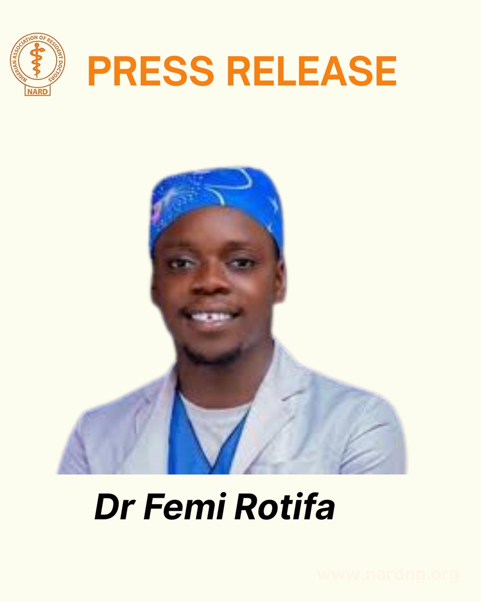 NaijaNursesV's tweet photo. Many of us are aware of the young doctor that died at RSUTH
The hospital is yet to issue a statement NARD says he's on his own
That he wasnt on duty. That they gave him a pass to go treat himself of malaria but he instead decided to stay back 
This is an eye opener to us 
#nurse https://t.co/89qqQKmskq