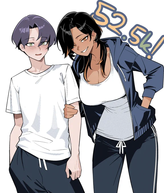 52.5K!! Thank you so much everyone!! ಇ(˵ಥ_ಥ˵)ಇ