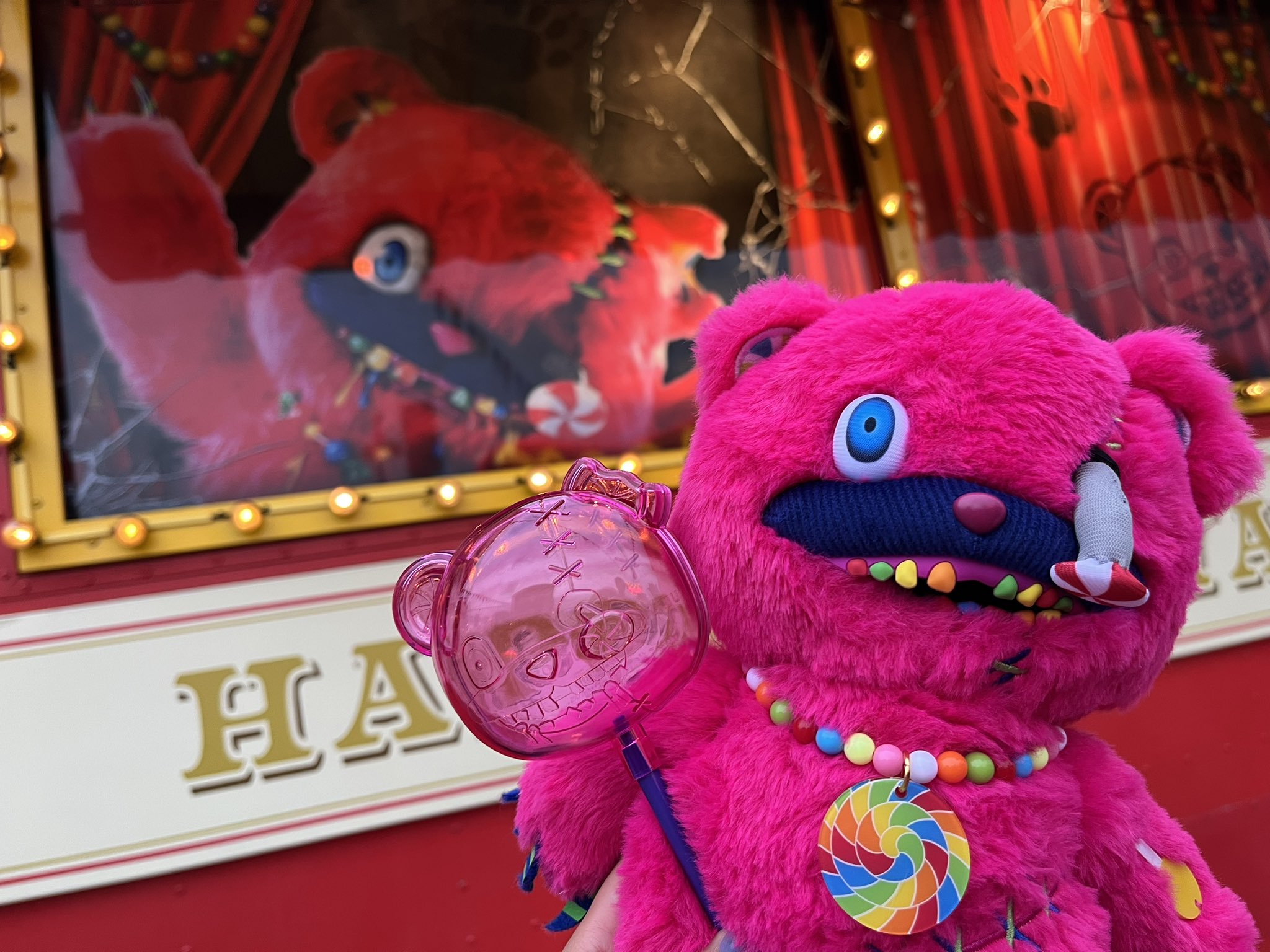 ハミクマキャンディ　帽子 USJハミクマキャンディー帽子2025 - メルカリ